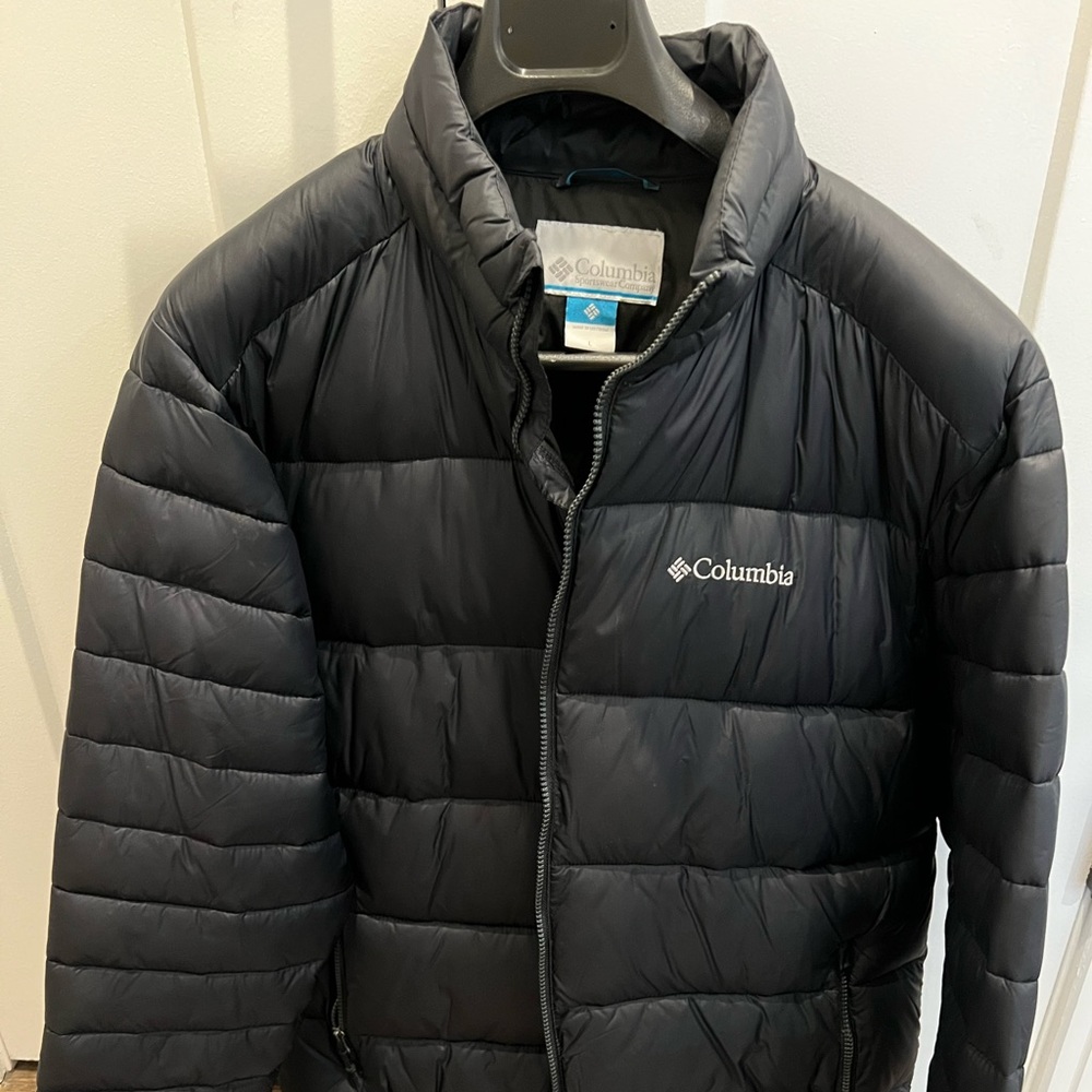 Mens Columbia Puffer Coat